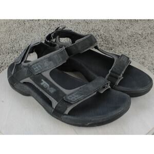 Teva Minam Mens 10 Sandals Gorpcore Hiking Water Shoes Utility Brown River